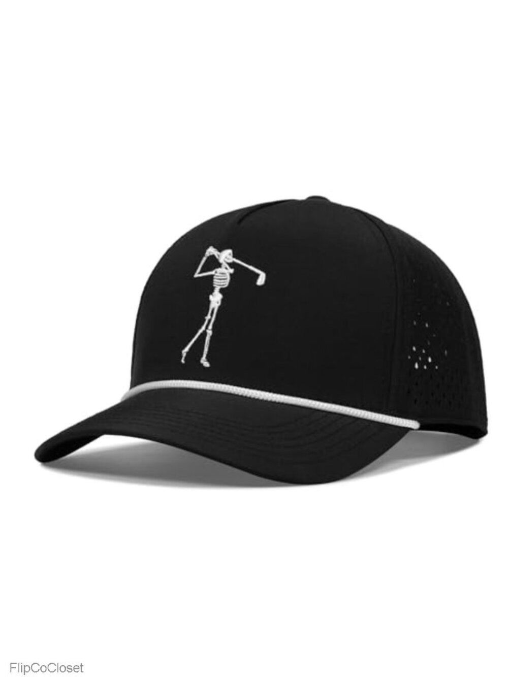 Funny Golf Baseball Cap with 3D Embroidery, Cotton Adjustable
